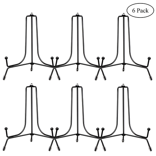 3 Pack 6 Inch Plate Stands for Display, Plate Holder Display Stand, Picture  Fram